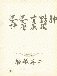 蛋蛋有点肿疼是什么原因