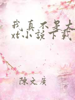 我真不是大佬txt小说下载