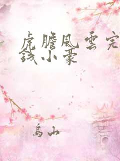 虎胆风云完整版钱小豪