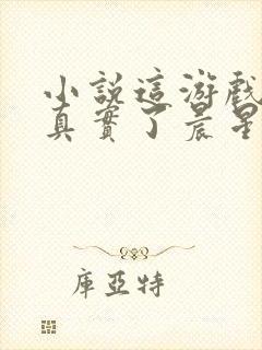 小说这游戏也太真实了晨星ll免费完本