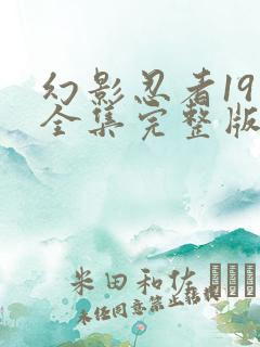 幻影忍者19季全集完整版中文
