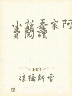 小说吾家阿囡免费阅读