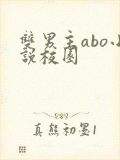 双男主abo小说校园