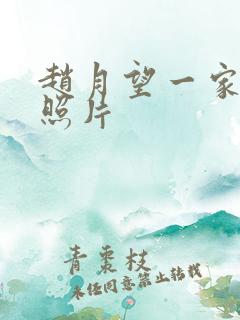 赵月望一家三口照片