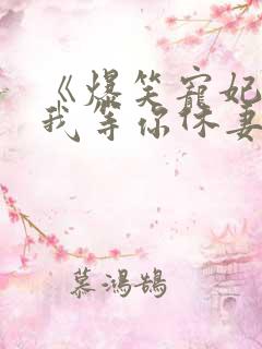 《爆笑宠妃:爷我等你休妻》