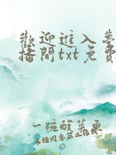 欢迎进入梦魇直播间txt免费下载