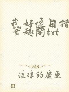 我好像日错人了笔趣阁txt