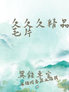 久久久精品国产毛片