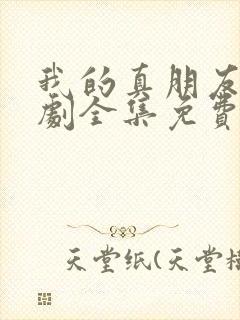 我的真朋友电视剧全集免费完整版