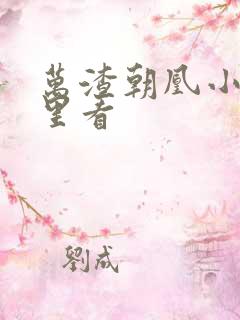 万渣朝凰小说哪里看