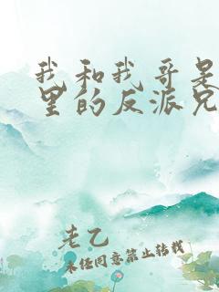 我和我哥是小说里的反派兄妹