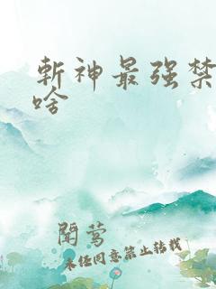 斩神最强禁墟是啥