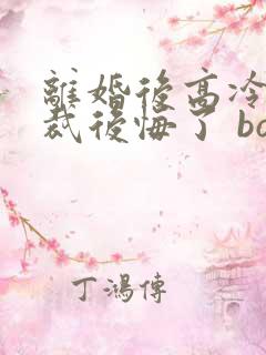 离婚后高冷女总裁后悔了 box novel