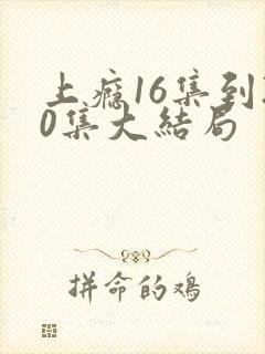 上瘾16集到20集大结局