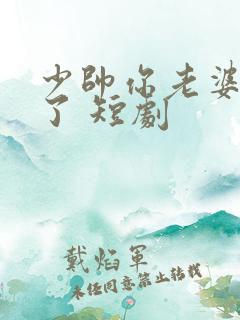 少帅你老婆又跑了 短剧