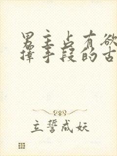 男主占有欲强不择手段的古言