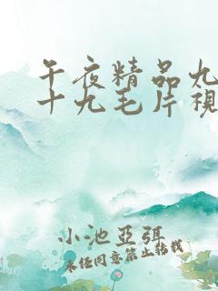 午夜精品九百九十九毛片视频