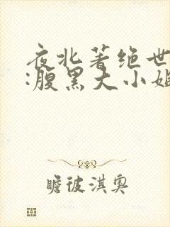 夜北著绝世神医:腹黑大小姐