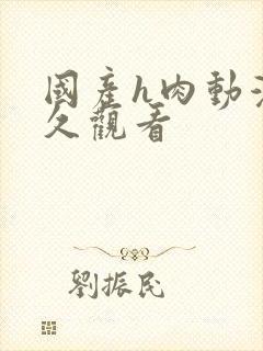 国产h肉动漫久久观看