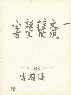 小说推文一口气看完发疯