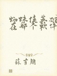 蜘蛛侠英雄无归在哪个软件可以看