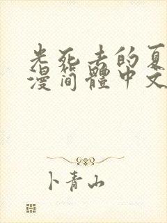 光死去的夏天动漫简体中文