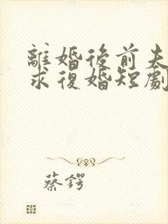 离婚后前夫哭着求复婚短剧