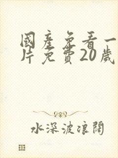 国产免看一级一片免费20岁