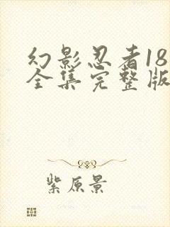 幻影忍者18季全集完整版