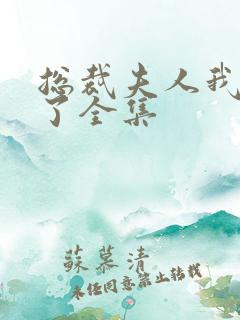 总裁夫人我当腻了全集