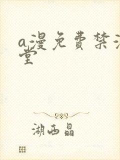 a漫免费禁漫天堂