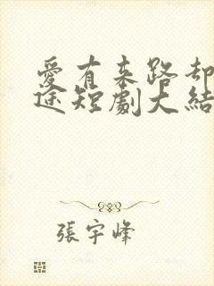 爱有来路却无归途短剧大结局