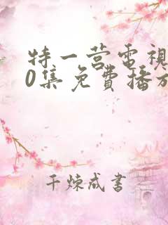 特一营电视剧40集免费播放