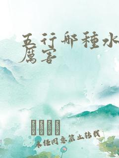 五行哪种水命最厉害