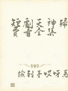 短剧天神归位免费看全集