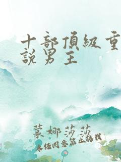 十部顶级重生小说男主