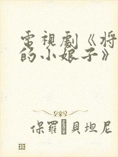 电视剧《将军家的小娘子》