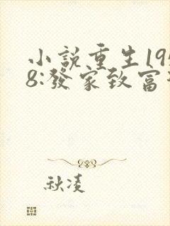 小说重生1958:发家致富从南锣鼓巷开始