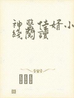 神医佳婿小说在线阅读