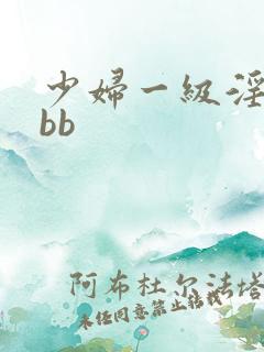 少妇一级淫片bbb