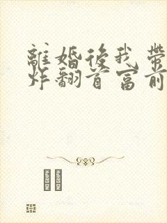 离婚后我带三宝炸翻首富前夫的集团