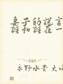 妻子的谎言最后谁和谁在一起了