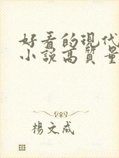 好看的现代言情小说高质量文笔好