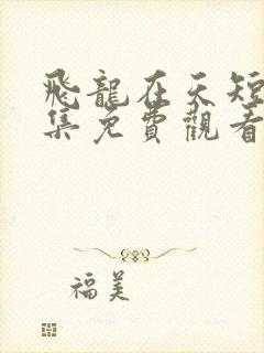 飞龙在天短剧全集免费观看