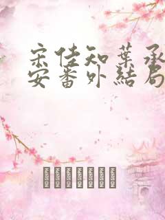 宋佳知叶承沈暮安番外结局