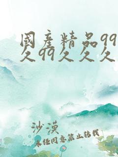 国产精品99久久99久久久