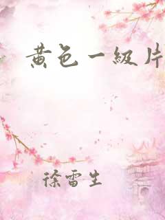 黄色一级片成人