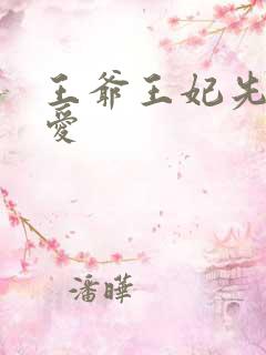 王爷王妃先婚后爱