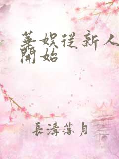 华娱从新人导演开始