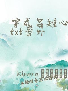 穿成吕雉心尖崽txt番外